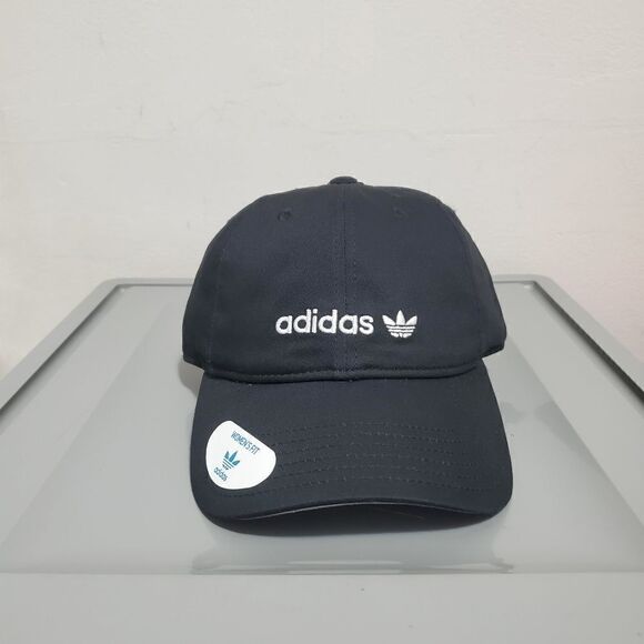 Adidas Originals Women Black Forum Strapback Cap Adjustable Hat NWT OSFA 5150896 - Picture 1 of 10